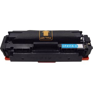 Kompatible Tonerkartusche HP 410X – Cyan, hohe Kapazität (CF411X)