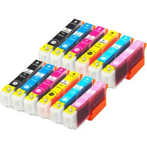 Kompatible Tintenpatronen Epson 24XL – hohe Kapazität, 12er-Pack