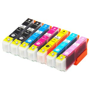 Kompatible Tintenpatronen Epson 24XL – hohe Kapazität, 7er-Pack