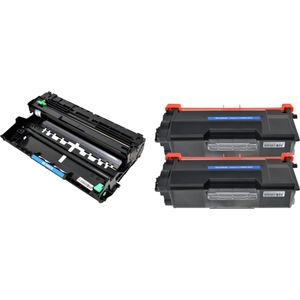 Kompatibles Toner- und Trommelset Brother TN3480 & DR3400 – hohe Kapazität, 3er-Pack