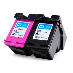 Wiederaufbereitete Tintenpatronen HP 305 XL – hohe Kapazität, 2er-Pack