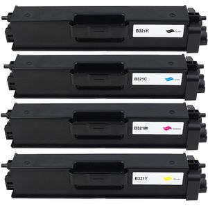 Kompatible Tonerkartuschen Brother TN321 – 4er-Pack
