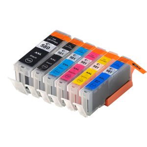 Kompatible Tintenpatronen Canon PGI-580XXL & CLI-581XXL – superhohe Kapazität, 6er-Pack