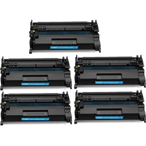 Kompatible Tonerkartuschen HP 26A – Schwarz, 5er-Pack (CF226A)