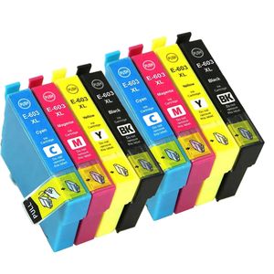 Kompatible Tintenpatronen Epson 603XL – hohe Kapazität, 8er-Pack