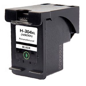 Wiederaufbereitete Tintenpatrone HP 304XL – Schwarz, hohe Kapazität (N9K08AE)
