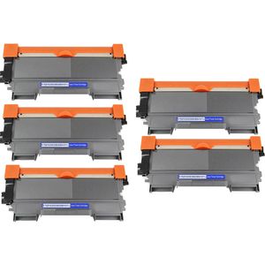 Kompatible Tonerkartuschen Brother TN2010 – Schwarz, 5er-Pack
