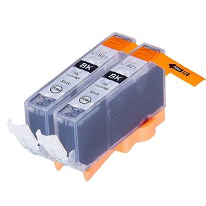 Kompatible Tintenpatronen Canon CLI-521BK – Schwarz, 2er-Pack