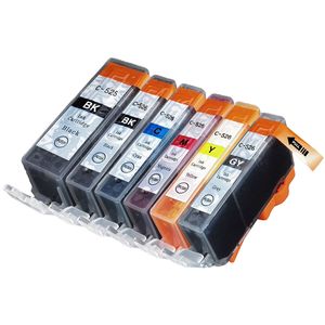 Kompatible Tintenpatronen Canon PGI-520 & CLI-521 – 6er-Pack
