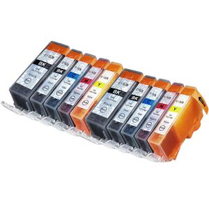 Kompatible Tintenpatronen Canon PGI-520 & CLI-521 – 10er-Pack