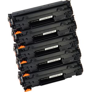 Kompatible Tonerkartuschen Canon 725 – Schwarz, 5er-Pack