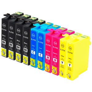 Kompatible Tintenpatronen Epson 27XL – hohe Kapazität, 10er-Pack