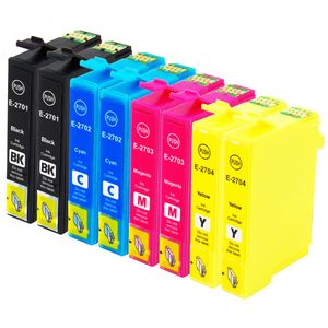 Kompatible Tintenpatronen Epson 27XL – hohe Kapazität, 8er-Pack