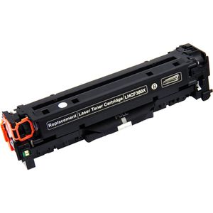 Kompatible Tonerkartusche HP 312X – Schwarz, hohe Kapazität (CF380X)