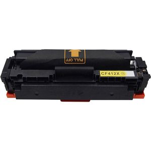 Kompatible Tonerkartusche HP 410X – Gelb, hohe Kapazität (CF412X)