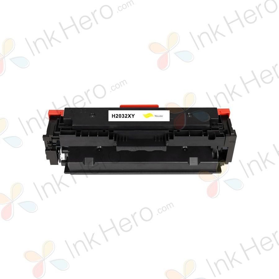 HP 415X (W2032X) toner compatible haute capacité jaune (Ink Hero)